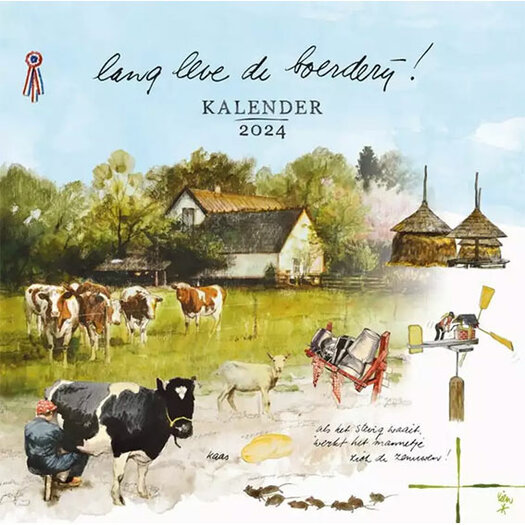 Kalender Rien Poortvliet Boerderij