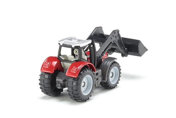 Siku 1:87 Massey Ferguson met aanhanger Planet Happy CH