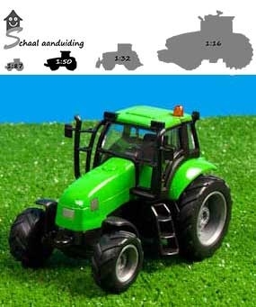 Boekhouder mijn stropdas Goedkope speelgoed tractor groen (1:50) Art. 510654