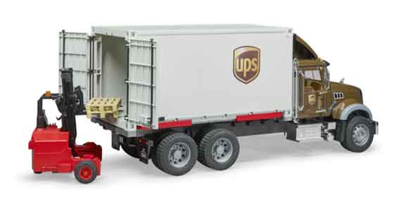 Bruder ups sales mack truck