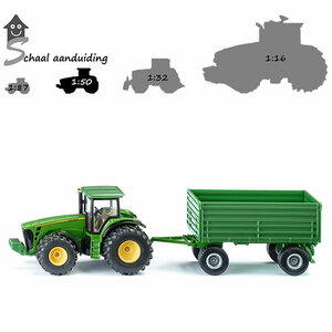 Siku John Deere met zijkipper