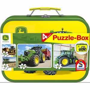 Schmidt puzzel koffer john deere 