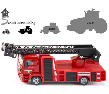 Siku MAN brandweer ladderwagen