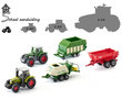 Giftset Tractors met aanhangers (schaal 1:87)