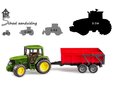 Bruder John Deere 6920 met kipper (schaal 1:16)